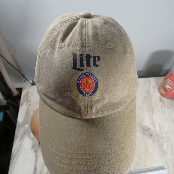 Adjustable Baseball Hat Cap Miller Light - Picture 1 of 11